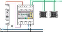 Univerzální modulový stmívač PLUS 325VA,(0/1-10V) [zátěž LED,CFLi,R,L,C]