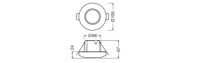 SENSOR DALI-2 LS-PD-40X5 IR CI     LEDV