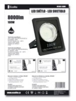 LED reflektor EXTRA SMD,100W,5000K,IP65,10000lm ECOLITE RFLN01-100W