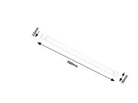 Batten light LED 30W IP20 bílá RABALUX 1452