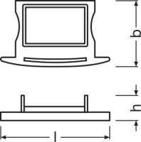 LEDVANCE Medium Profiles for LED Strips -PM05/EC