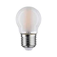 LED kapka 6,5 W E27 mat teplá bílá 286.56 PAULMANN 28656