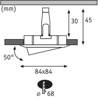 RL Set Nova Coin 3StepDim rec swiv LED 3