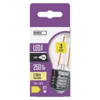 LED žárovka Filament Mini Globe E27 1,8W (25W) 250 lm teplá bílá EMOS ZF1100
