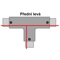 T-spojka 3F PL černá pro lištová svítidl T-LED 105642