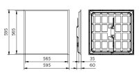 LED panel PHILIPS RC065B G5 34S/840 PSD W60L60 OC CFW