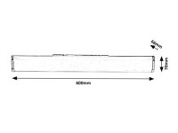 Danton LED 14W IP44 chrom RABALUX 6270