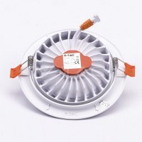 V-TAC LED Downlight 20W Movable 3000K VT-2-20