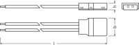 LEDVANCE Connectors for LED Strips PFM and VAL -CP/P2/500/P