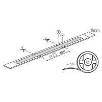 LCOB 10W/M 12 IP00-NW Pásek LED COB KANLUX 37231