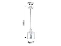 Donati E27 1x 40W IP20 zlato RABALUX 5222