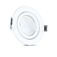 LED Spotlight - 5W GU10 With Fitting Whi