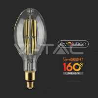 LED žárovka V-TAC 24W E27 ED120 Clear Cover Filament 6400K 160LM/W EVOL. VT-2324