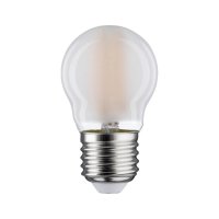 LED kapka 6,5 W E27 mat teplá bílá stmívatelné 286.57 PAULMANN 28657