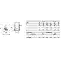 přívodka přístavná 5P, 16A/400V, 6h, IP67, úhlová PCE 777152-6