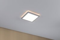 LED Panel Atria Shine hranaté 190x190mm 3000K matný chrom PAULMANN 70993