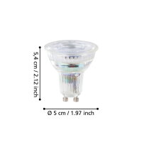 Světelný zdroj LM-GU10-LED-SMD 2,5W 4000K EGLO 110335