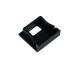 End cap E78B black for profile SL15/NL15 with cable gland, 1 pc GALAXY PROFILES