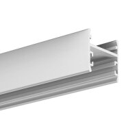 LED hliníkový profil KLUŚ GLAZA-DUO stříbrná 3m /C3059_3m/ ALUMIA A03059A_3