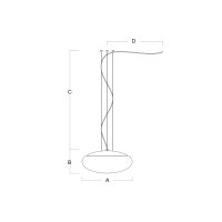 Závěsné svítidlo Daphne ZL 450mm 2x23 W 3000K 4700lm bílá LUCIS 2ZL3.L3.D451.31