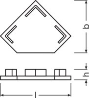 LEDVANCE Medium Profiles for LED Strips -PM06/EC