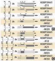 SEZ-CZ KSBP5H61W02 Koncový spínač