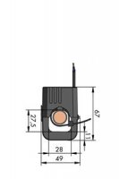 Transformátor proudu s děleným jádrem, 250A/5A WAGO 855-4105/250-101