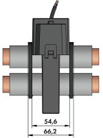 Transformátor proudu s děleným jádrem, 1000A/5A WAGO 855-5105/1000-000