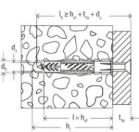 Hmoždinka velké balení (volně sypané) UX 6 FISCHER 91598