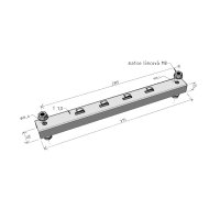 Podpěra PZM 250 ''ŽZ'' pro žlab 250/50, 250/100 ARKYS ARK-226025