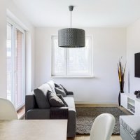 AINO 40 závěsná šedá chrom 230V E27 28W RENDL R13275