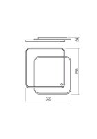 Stropní svítidlo ARP PL LED 45W 3000K SWH REDO 01-2661