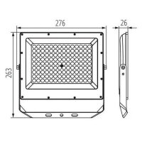 ACETE 100W CCT GR   Reflektor LED