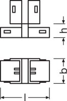 LEDVANCE Connectors for LED Strips PFM and VAL -CSD/P2/P