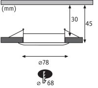 RL Set Nova Coin 3StepDim rd rigid LED 1