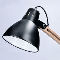 Stolní lampa Falun, E27, černá SOLIGHT WO57-B