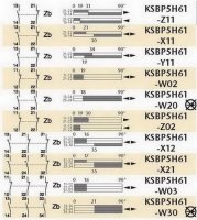 SEZ-CZ KSBP5H61W20 Koncový spínač