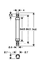 Válcová pojistka BS8 UQ aR 64/6A/690V ETI 004750501