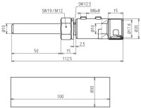 Připojovací členy + montážní materiál pro vodič HVI-light DEHN 819299