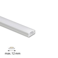 Přisazený hliníkový profil PH2 17x7mm mléčný difuzor 3m MCLED ML-761.021.74.3