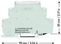 Modul časového relé Wago 286-604/004-000