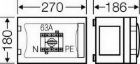 FP 5101 Odpojovač 63A 3-pólová, PE+N   2