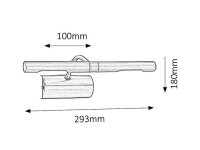 Picture light G9 2x 40W IP20 bronz RABALUX 3644