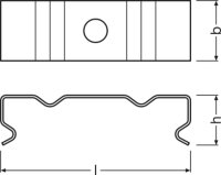 LEDVANCE Wide Profiles for LED Strips -PW01/MB