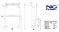 Zásuvková kombinace NG ENERGY ekonomická SC 53 1155 E.01