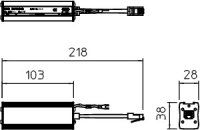 OBO RJ45 S-E100 4-B Základní ochrana pro 4 žil. IT syst. s RJ45 170V