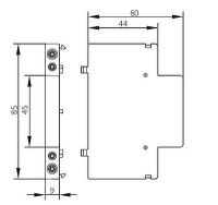 Pomocné kontakty RN-20, 2xNO, 6A, 230V AC ETI 002464068