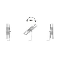 LED reflektor Screen SMD 30 W černý, 5500K FK TECHNICS 4738519