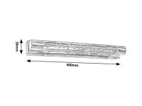 Abbey LED 2X5W IP44 chrom RABALUX 5787