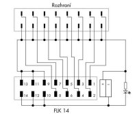 Interface adaptér 14pól. Výstup se spínáním k plusu WAGO 857-982